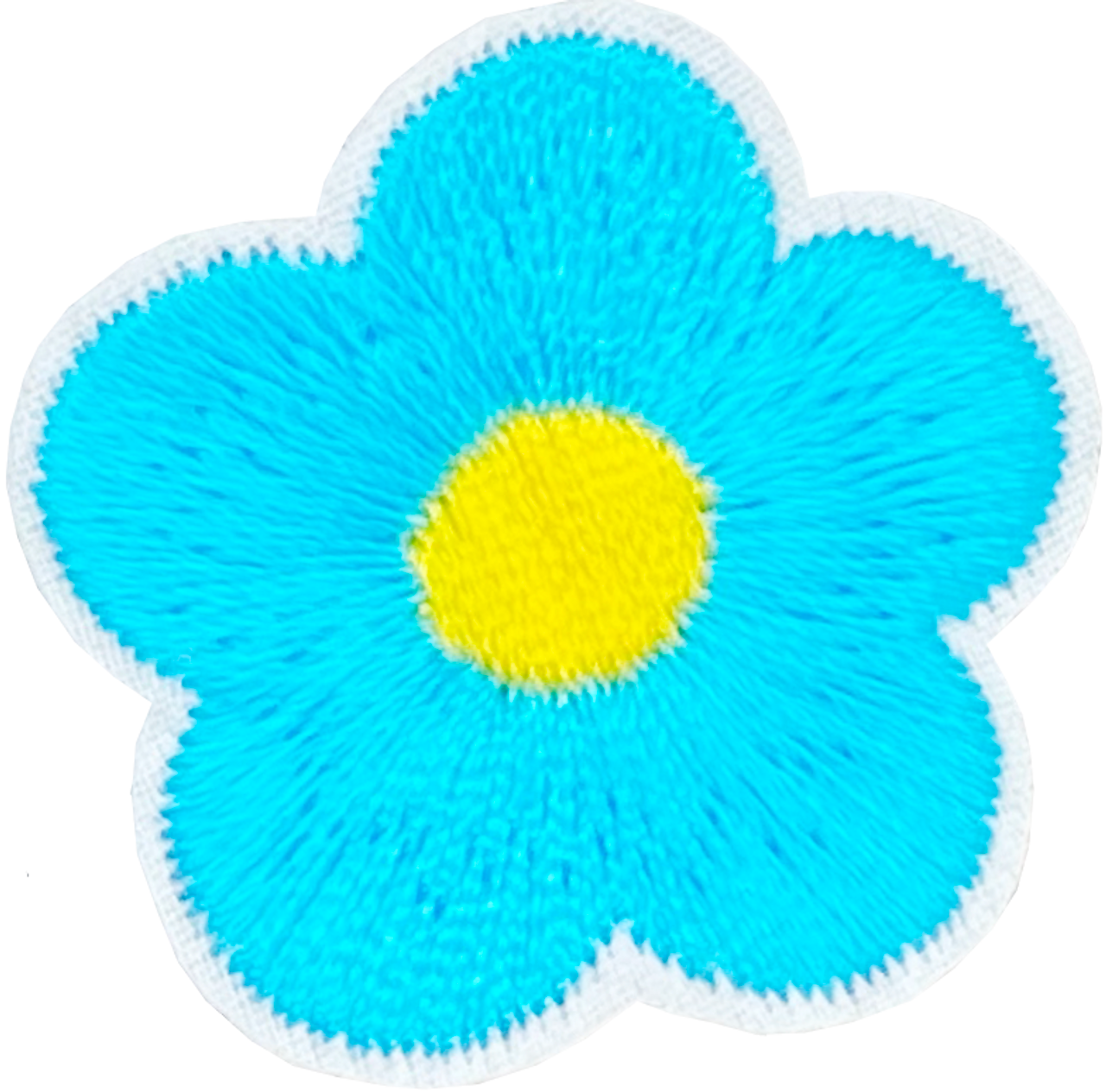 Small 5 Petal Flower (Turquoise) - Patch