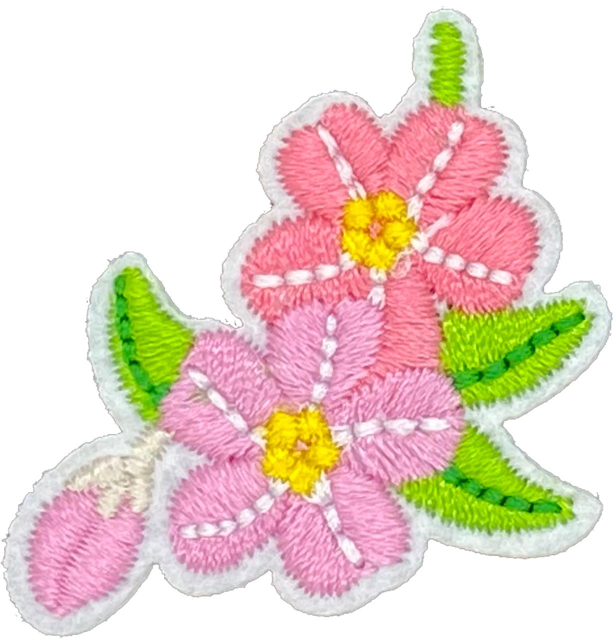 Two Pink Flowers - Patch