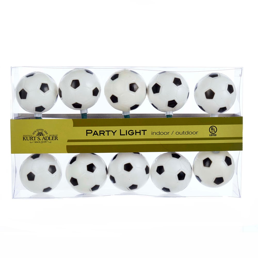 Kurt Adler 10-Light Soccer Ball Light Set