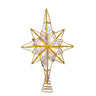 Kurt Adler 10-Light LED Capiz Star Tree Topper