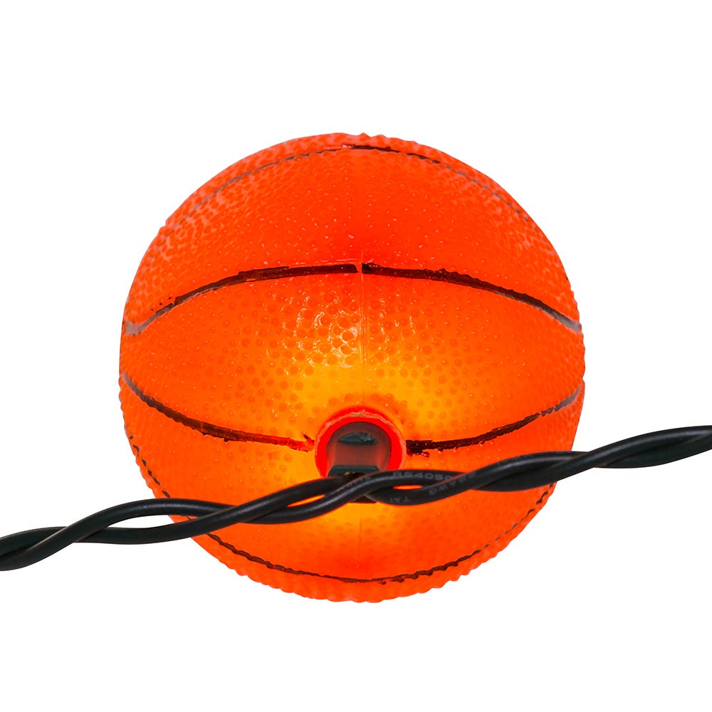 Kurt Adler 10-Light Basketball Light Set