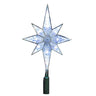 Kurt Adler UL 10-Light 10.5-Inch Clear LED 8-Point Star Treetop