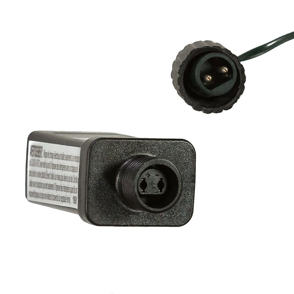 Kurt Adler 78-inch Silver Nylon 200 Multi-colored LED Lights