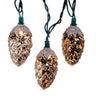 Kurt Adler UL 10-Light Pinecone Light Set