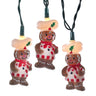 Kurt Adler UL 10-Light Gingerbread Light Set