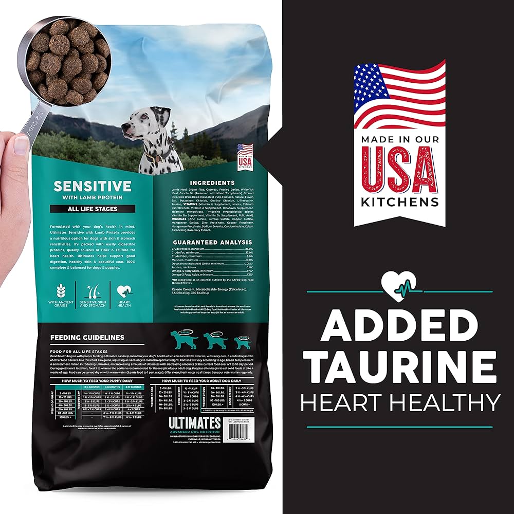 Ultimates Adult Sensitive With Lamb Dry Dog Food (28lb)