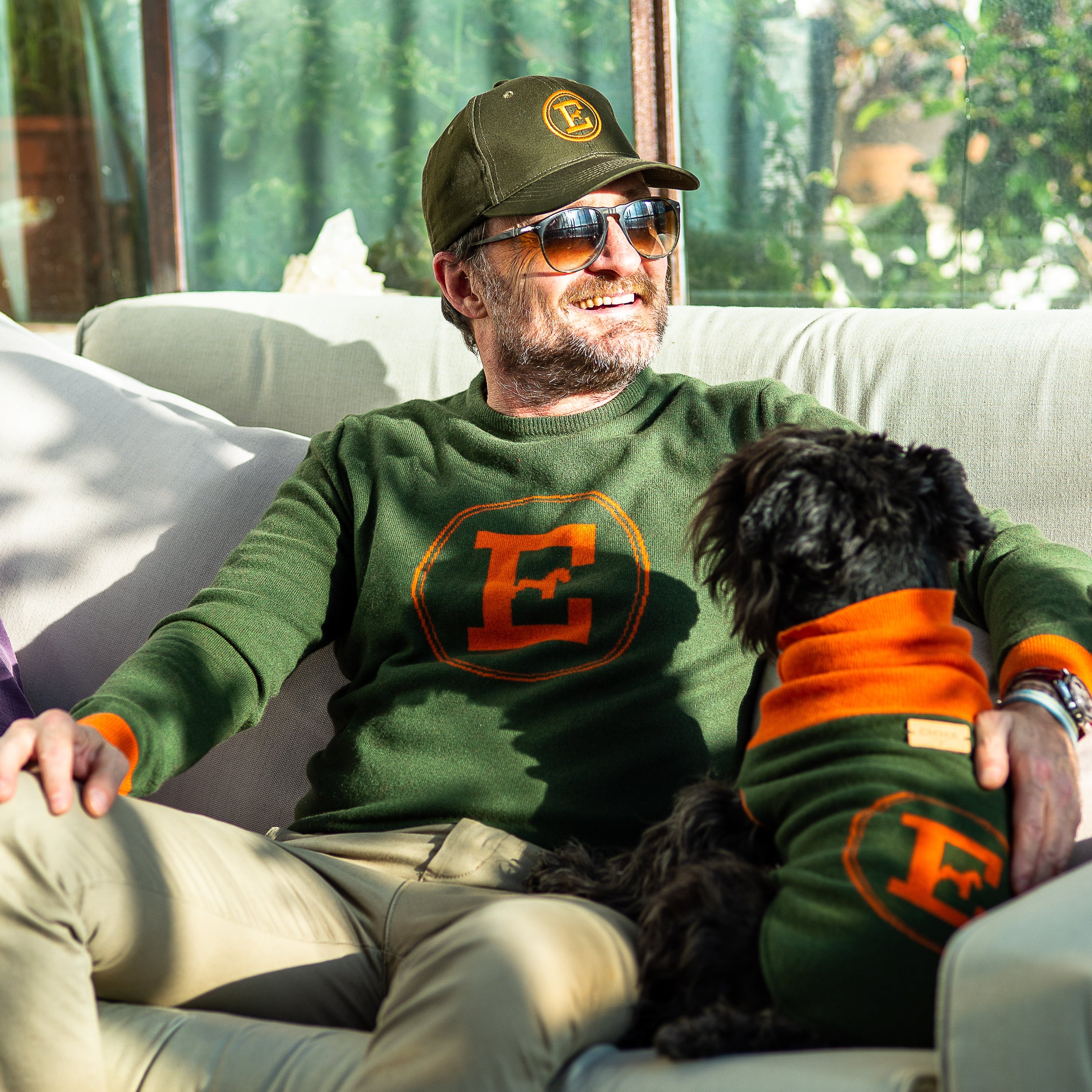 Green & Orange Man