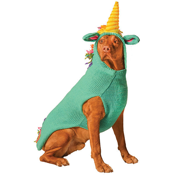 Chilly Dog Unicorn Wool Dog Sweater