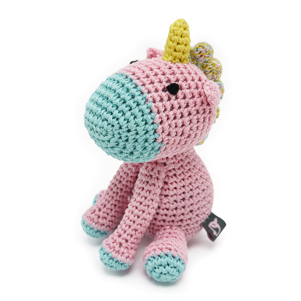 DOGO Unicorn Crochet Dog Toy