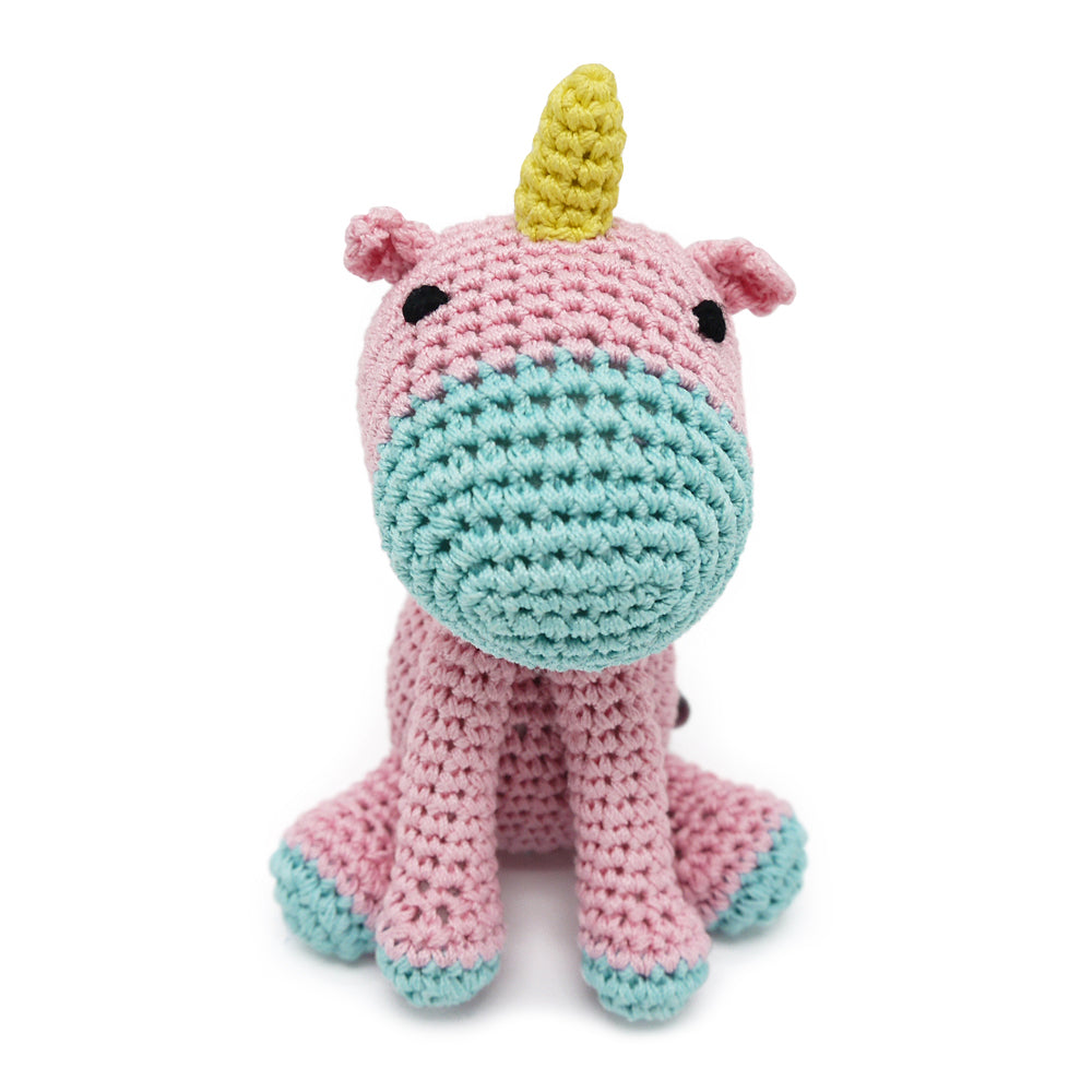 DOGO Unicorn Crochet Dog Toy