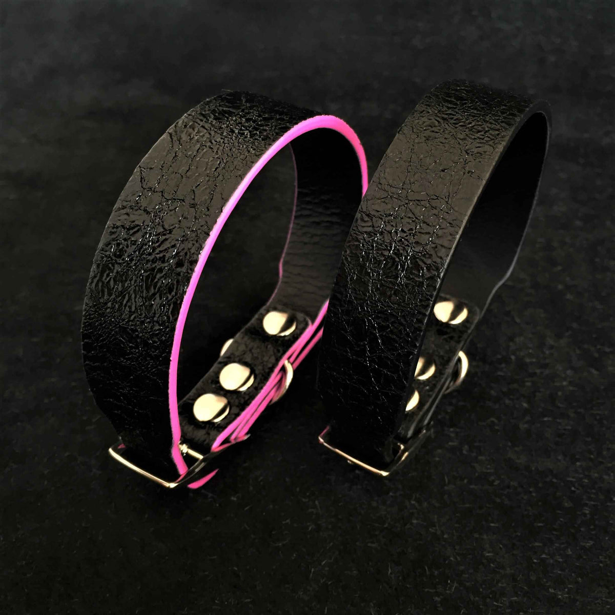 Bestia Taurus Leather Puppy Collar