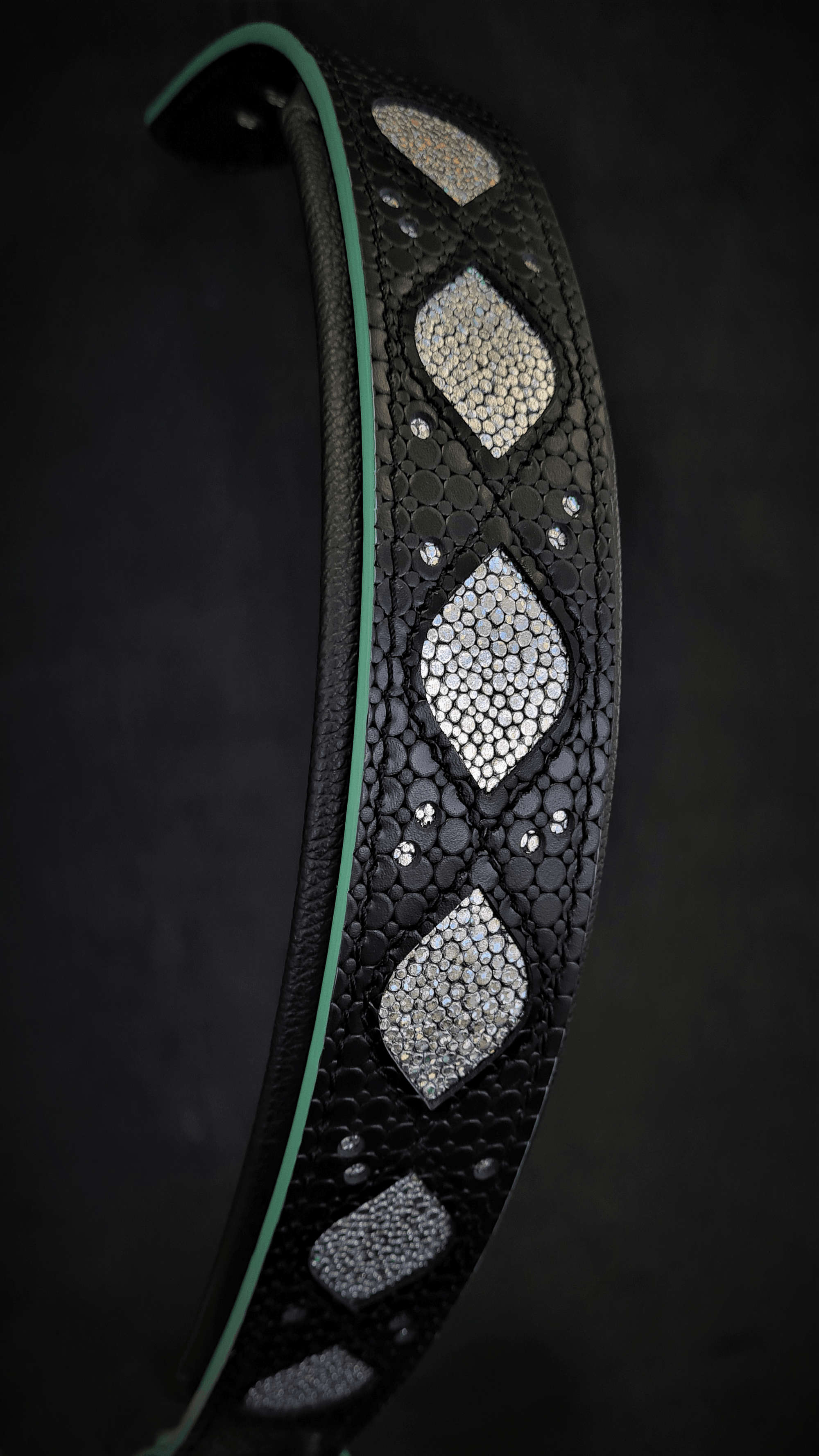 Bestia Ariel Leather Dog Collar
