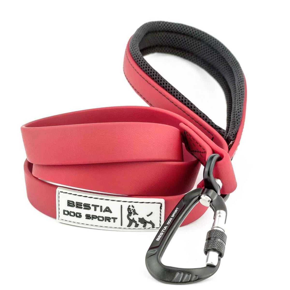 Bestia Dog Sport Tactical Red Dog Leash
