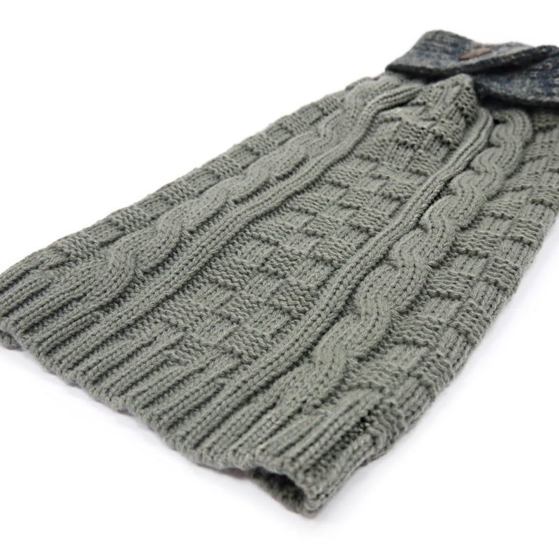 DOGO Urban Cable Scarf Dog Sweater