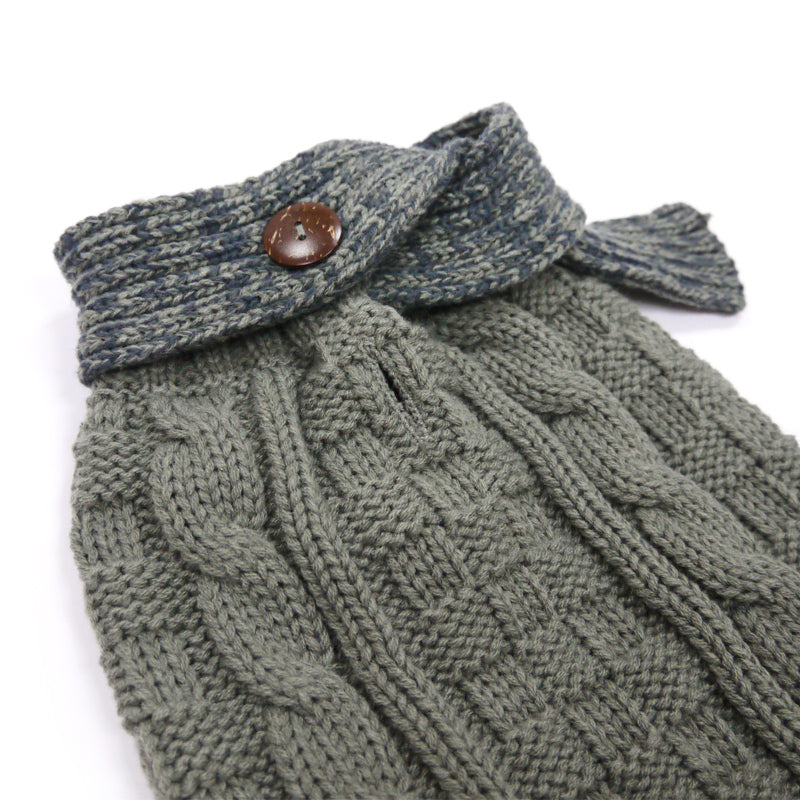 DOGO Urban Cable Scarf Dog Sweater