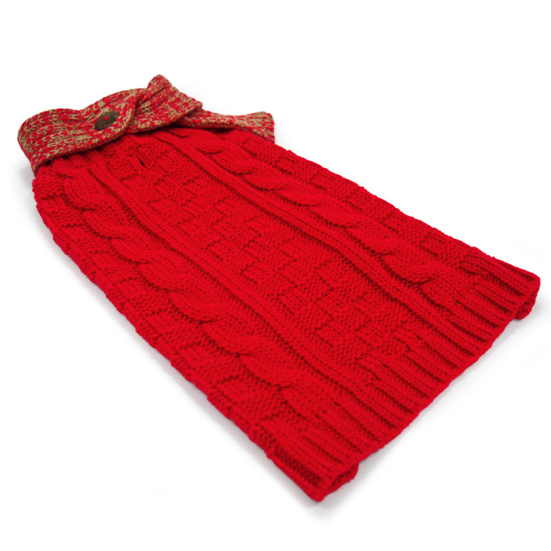 DOGO Urban Cable Scarf Dog Sweater