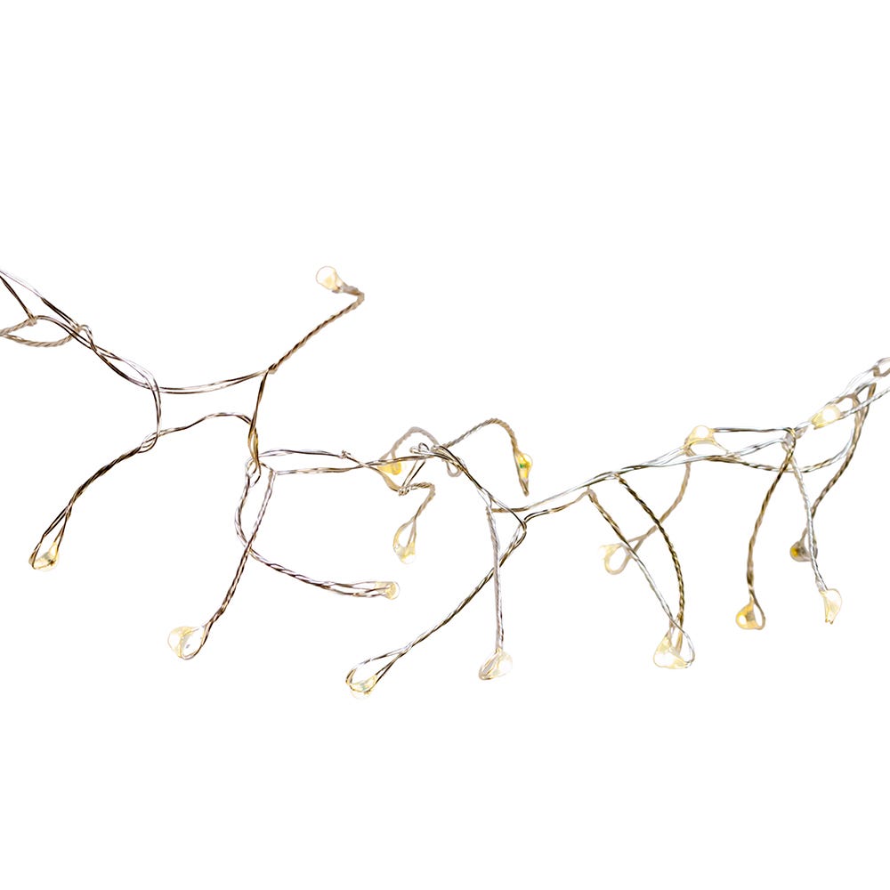 Kurt Adler 180-Light 6-Foot USB Fairy LED Cluster Lights