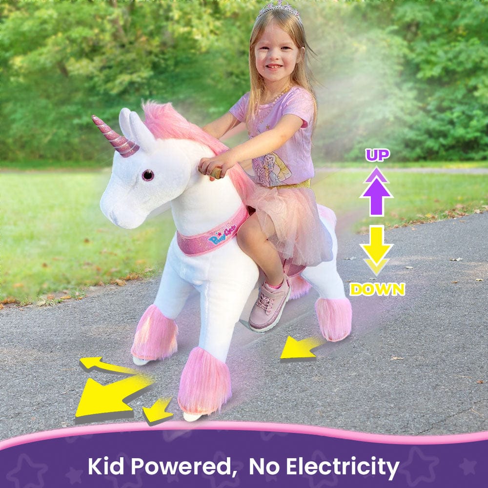 Model U Ride-On Unicorn Age 3-4 Pink