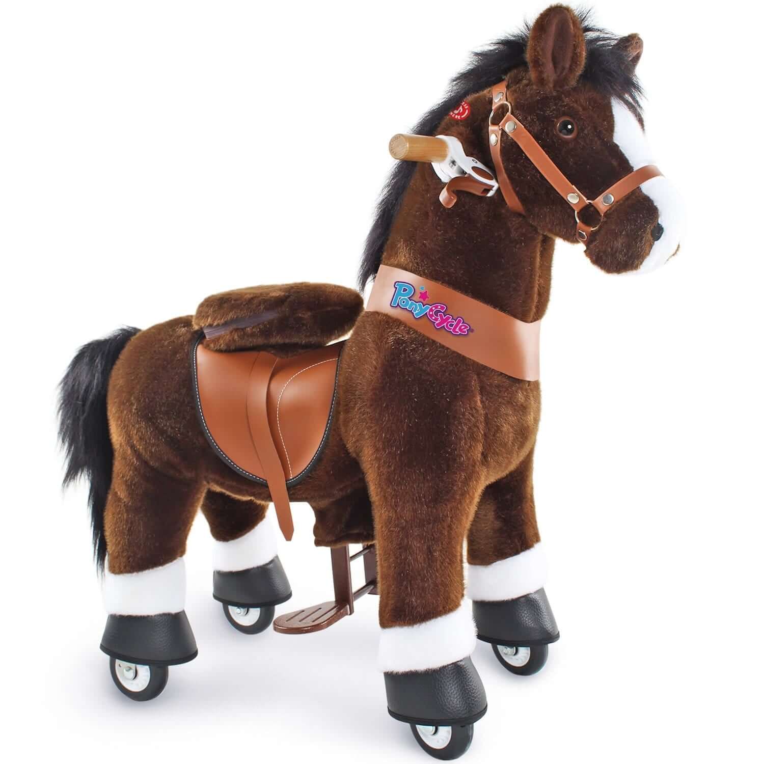 Model U Ride On Horse Toy Age 3-4 Chocolate