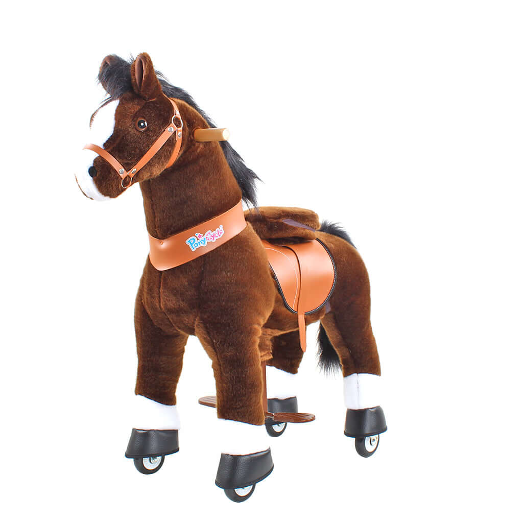 Model U Ride On Horse Toy Age 3-4 Chocolate