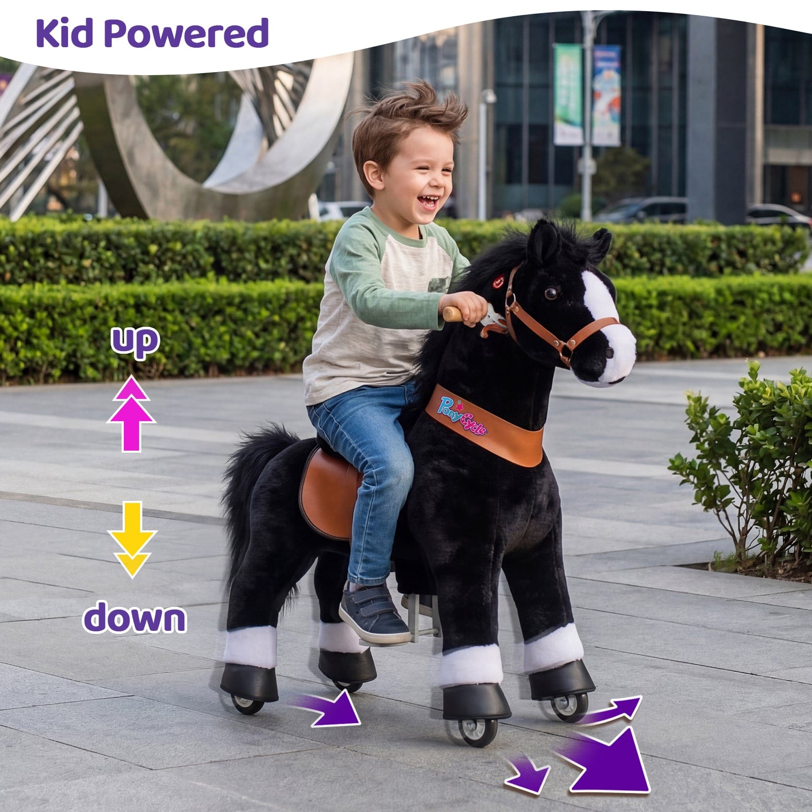 Model U Horse Toy Age 3-4 Black
