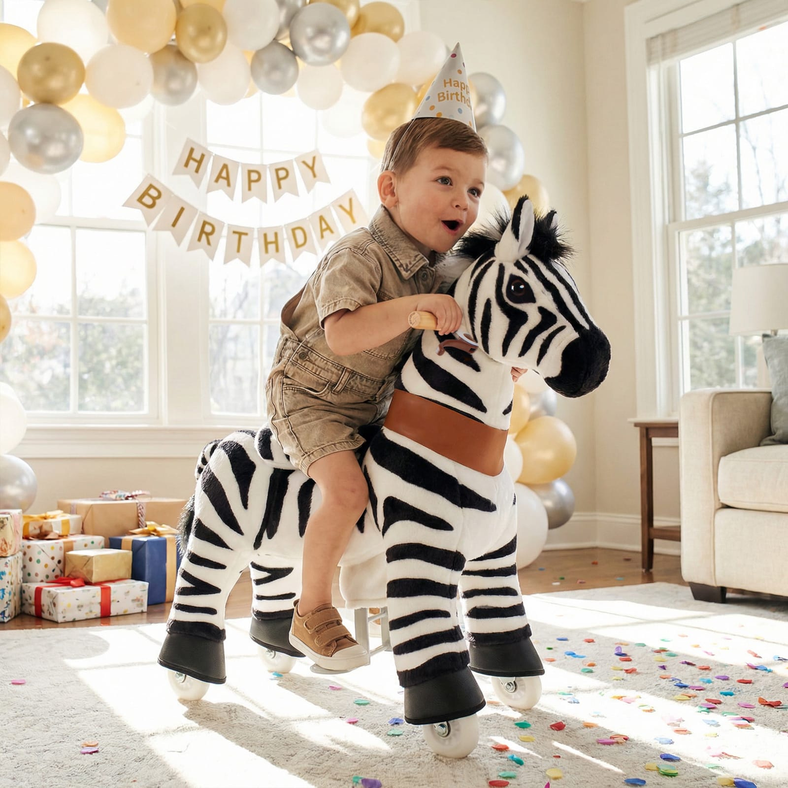 Model U Zebra toy Age 3-4
