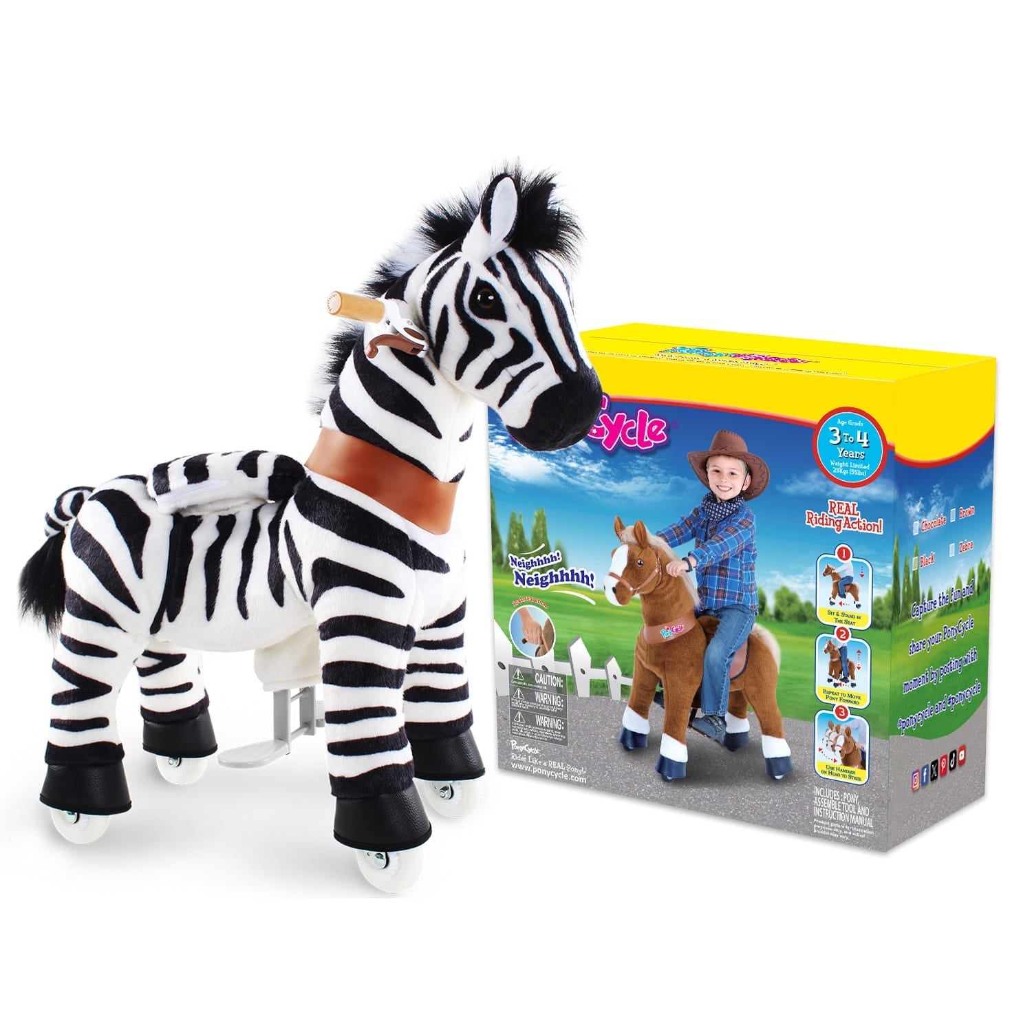 Model U Zebra toy Age 3-4