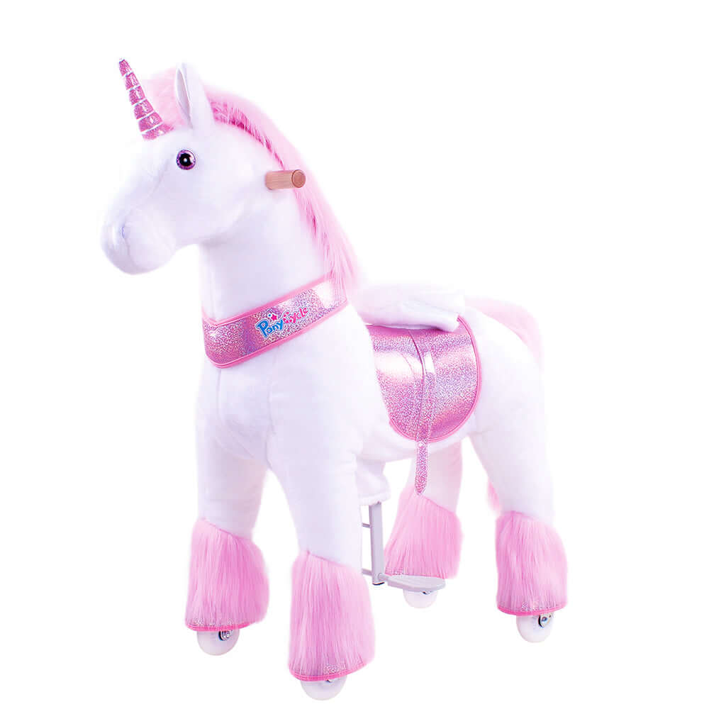 Model U Ride-On Unicorn Age 4-7 Pink