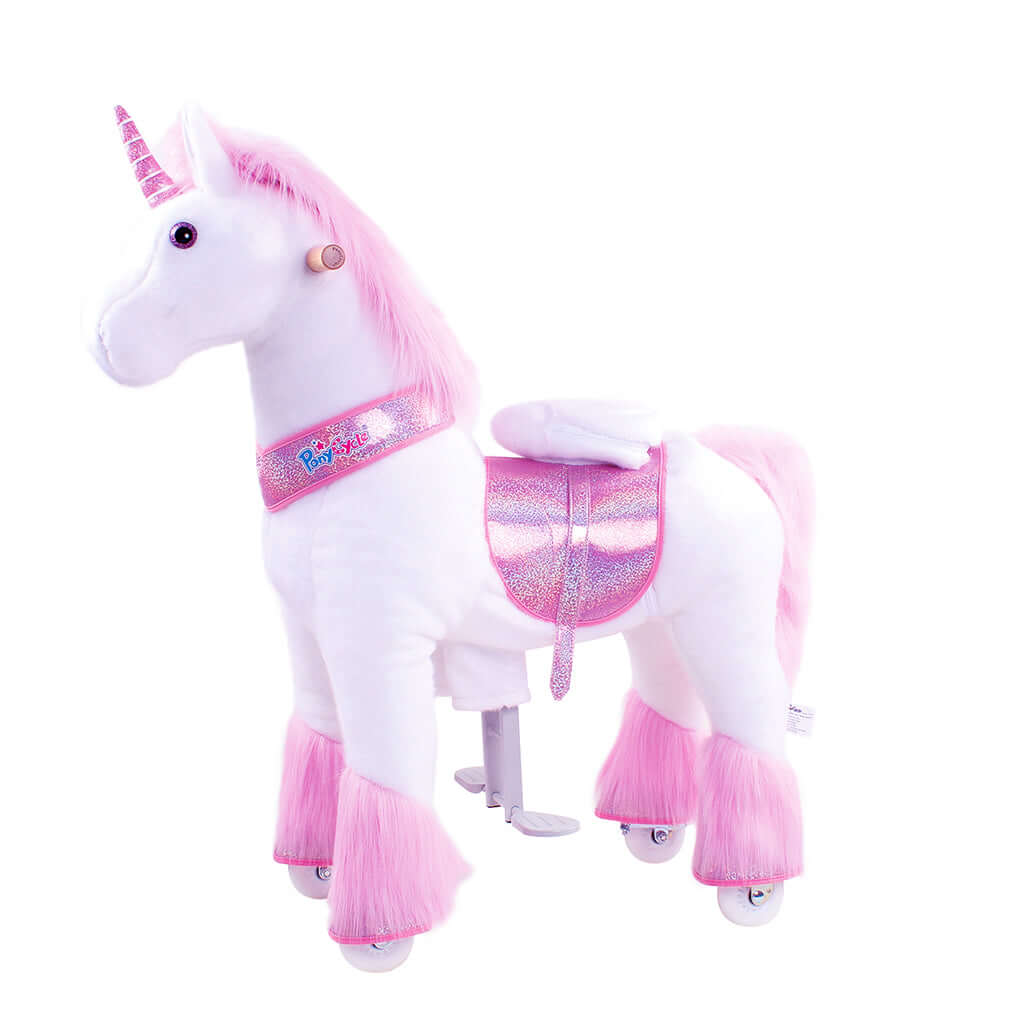 Model U Ride-On Unicorn Age 4-7 Pink