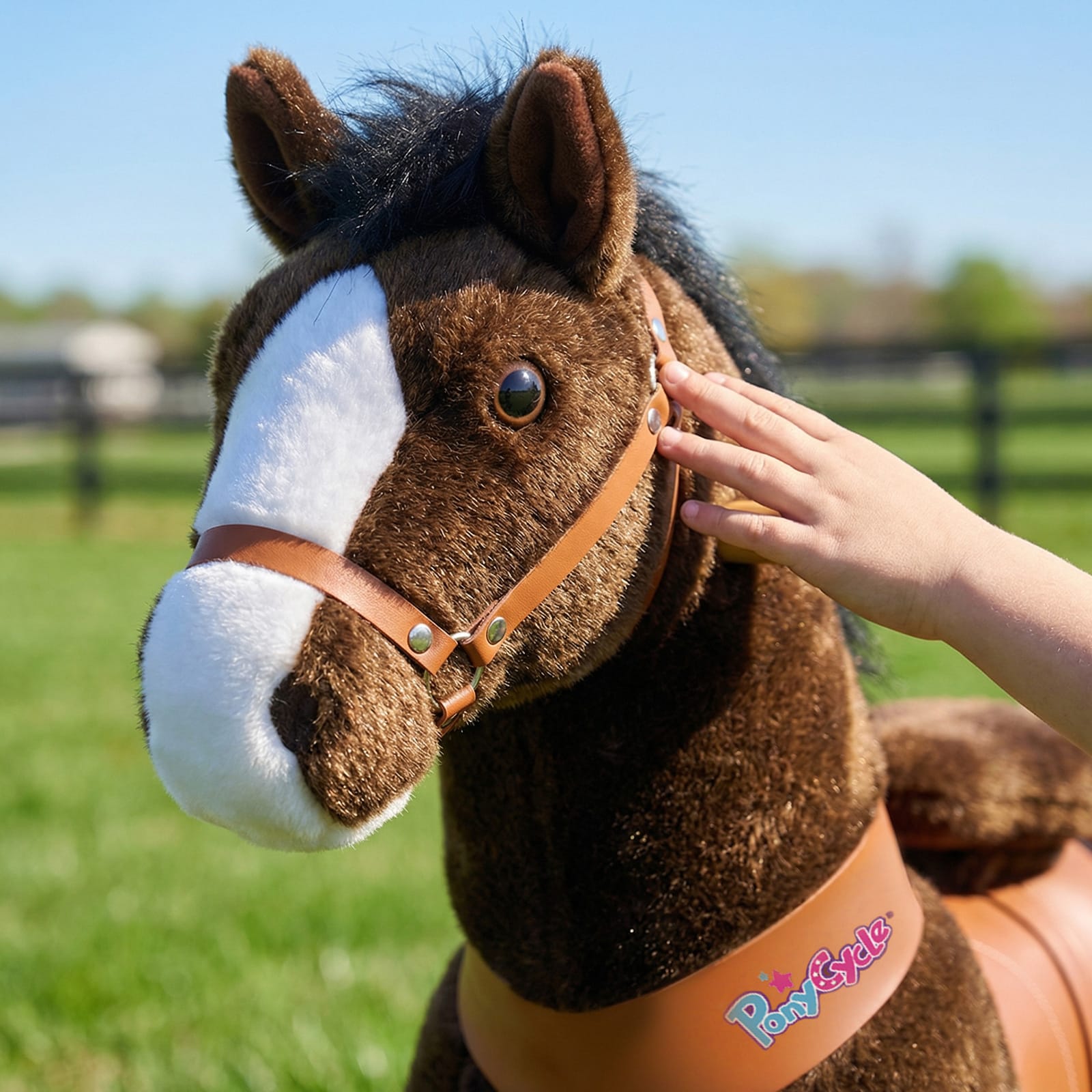 Model U Riding Horse Toy Age 4-7 Chocolate
