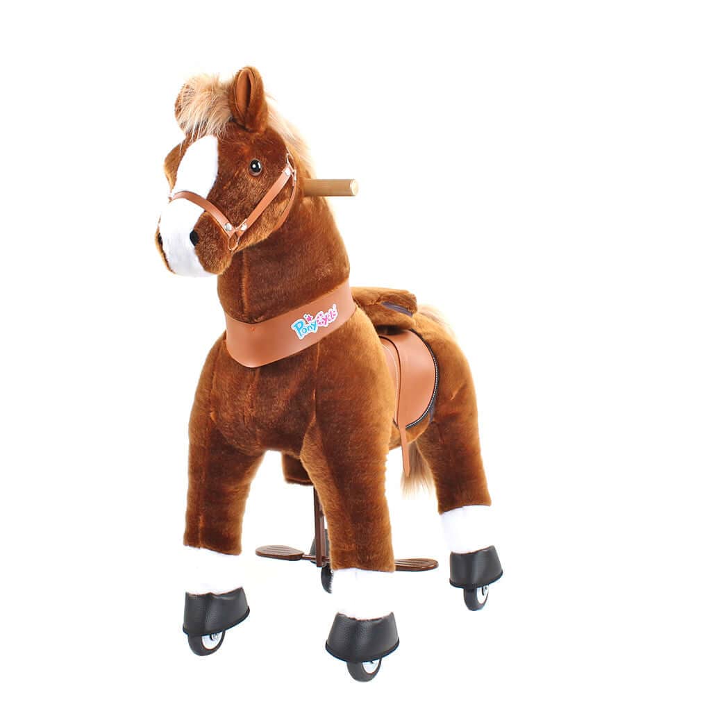 Model U RideOn Pony Toy Riding Horse Age 47 Brown