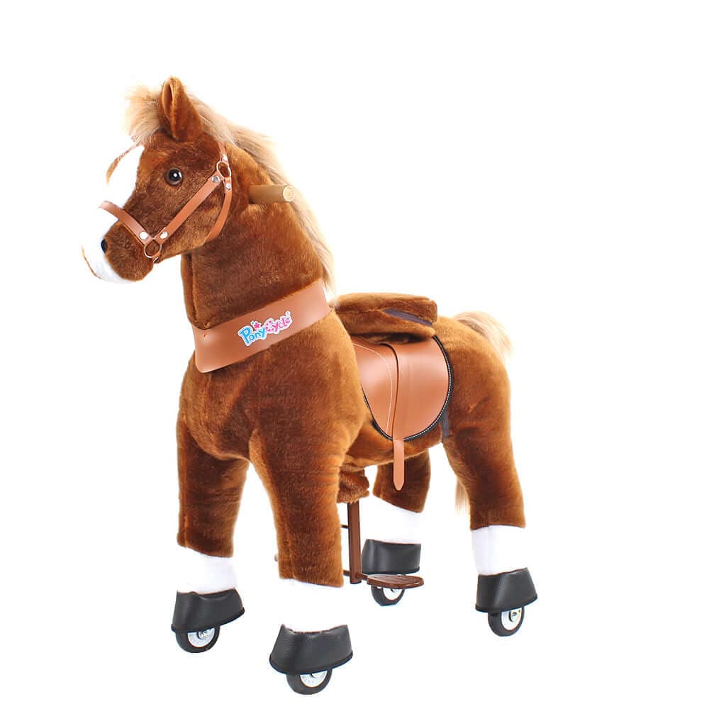 Model U RideOn Pony Toy Riding Horse Age 47 Brown