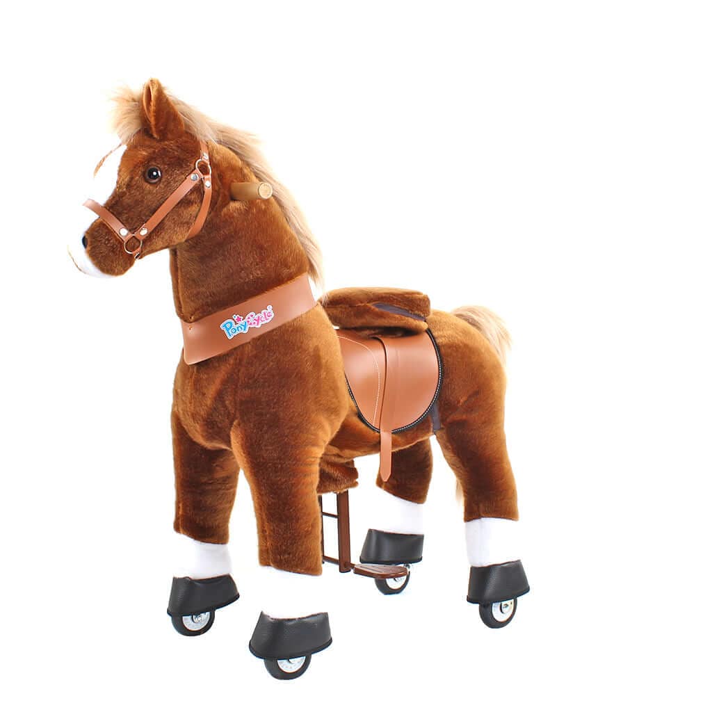 Model U RideOn Pony Toy Riding Horse Age 47 Brown
