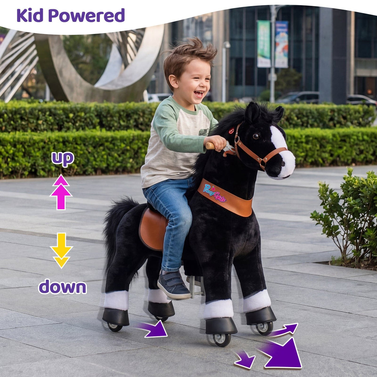 Model U Horse Age 4-7 Black | HT Animal Supply