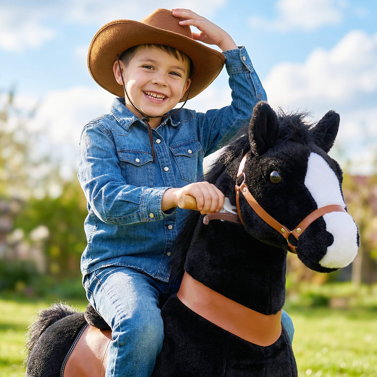 Model U Horse Age 4-7 Black