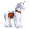 PonyCycle Unicorn Large Riding Unicorn White