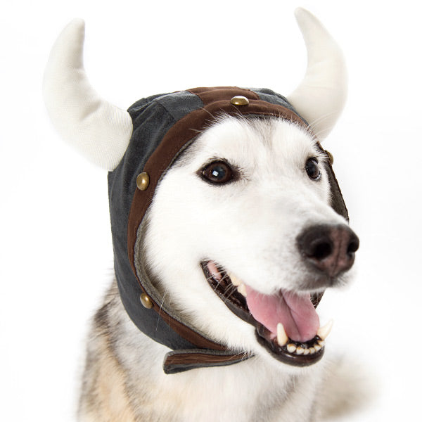 DOGO Viking Helmet Dog Costume Hat