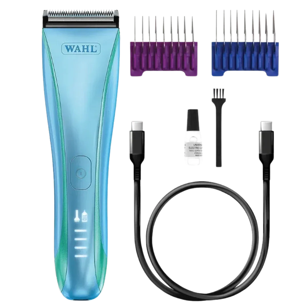 Wahl Motiva2 Clipper Blue with Charging Stand