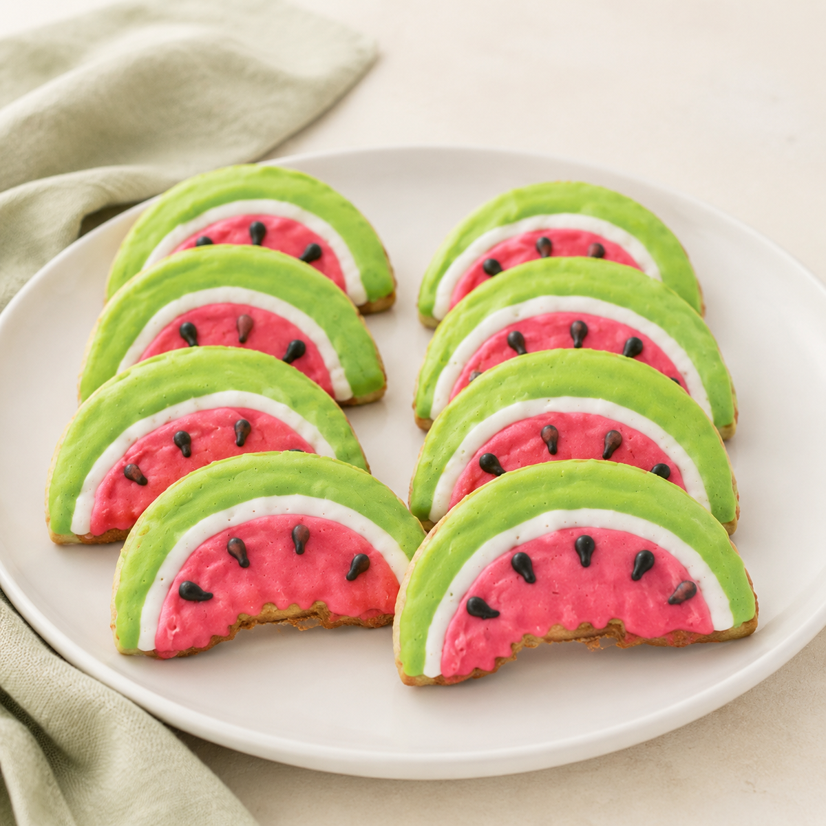 PAWsitively Organic Watermelon Dog Cookies