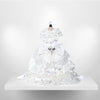 Hello Doggie Wedding Faux Fur Dress