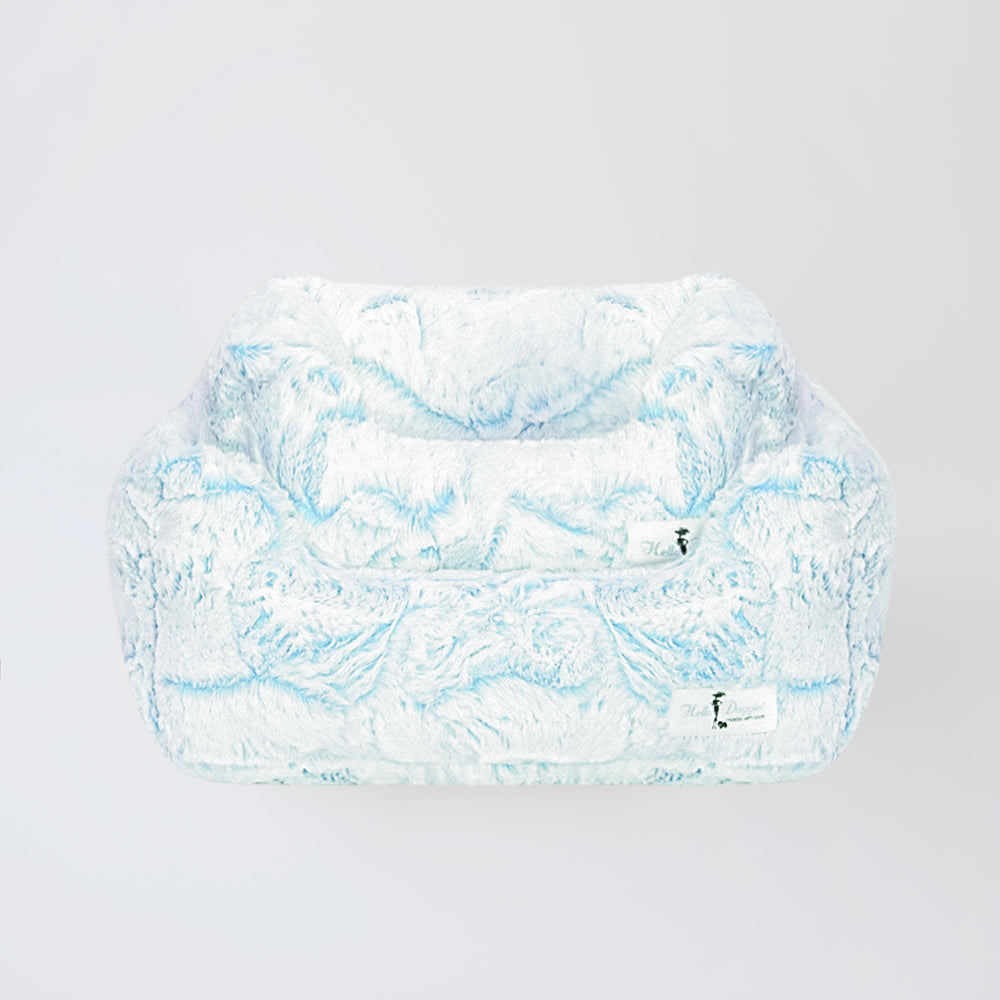 Hello Doggie Whisper Peach Dog Bed