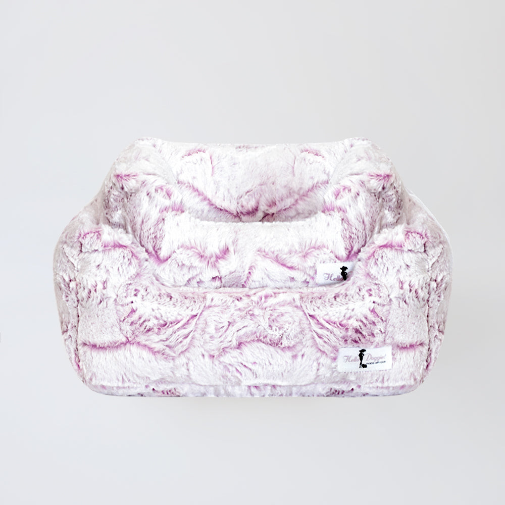 Hello Doggie Whisper Peach Dog Bed