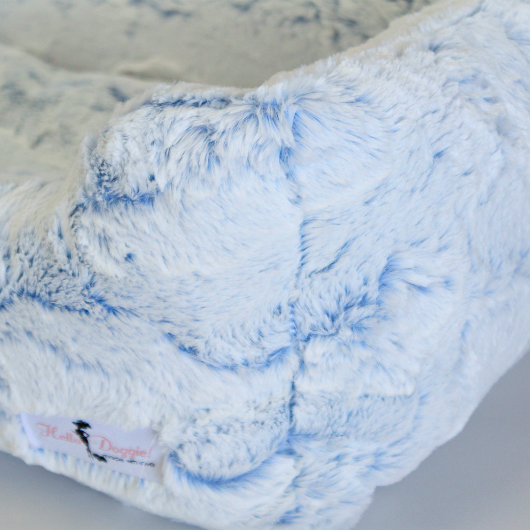 Hello Doggie Whisper Peach Dog Bed