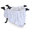 Hello Doggie Whisper Baby Pink Dog Blanket
