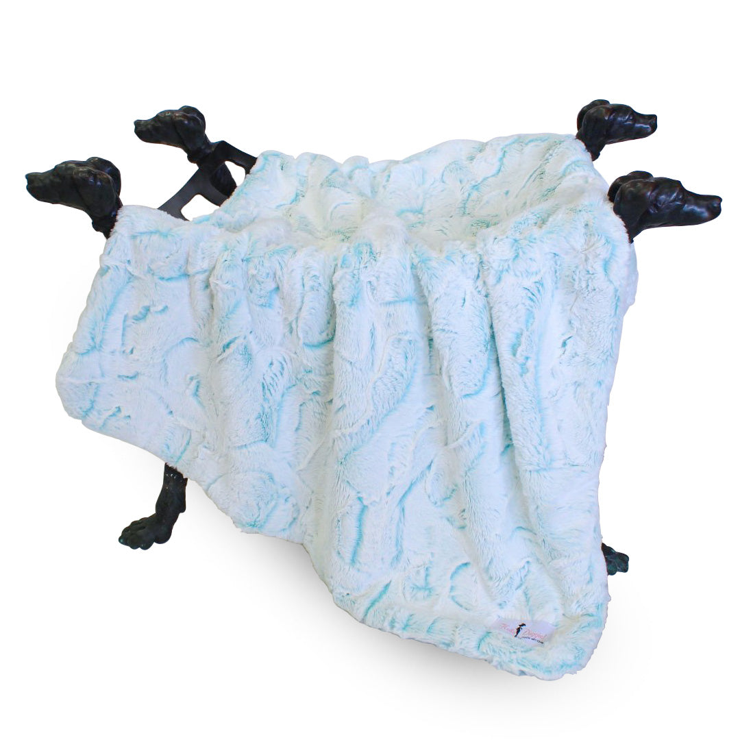 Hello Doggie Whisper Baby Pink Dog Blanket