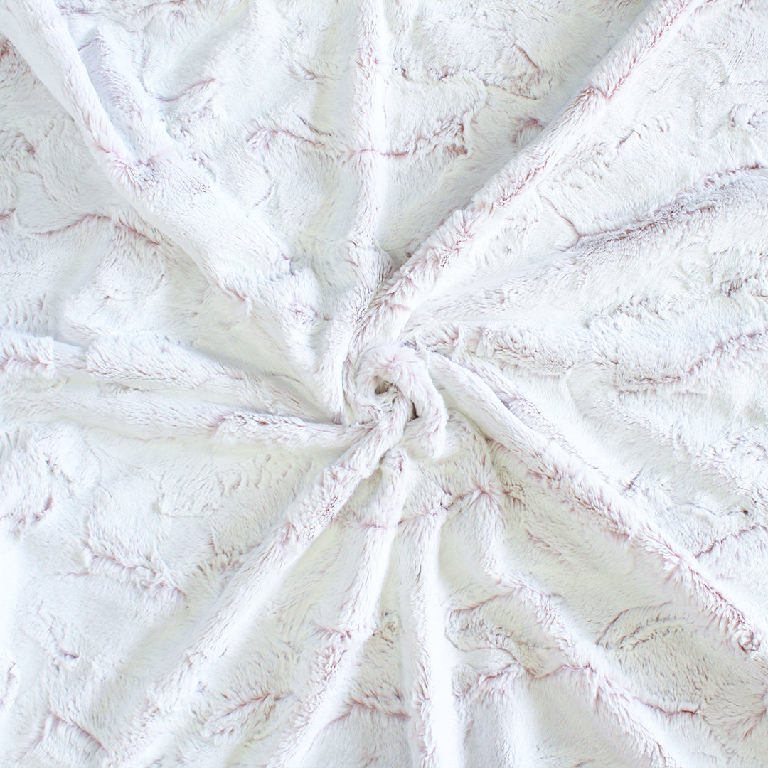 Hello Doggie Whisper Fuchsia Dog Blanket