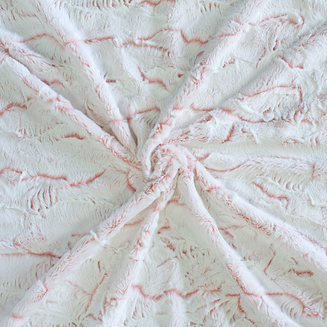Hello Doggie Whisper Fuchsia Dog Blanket