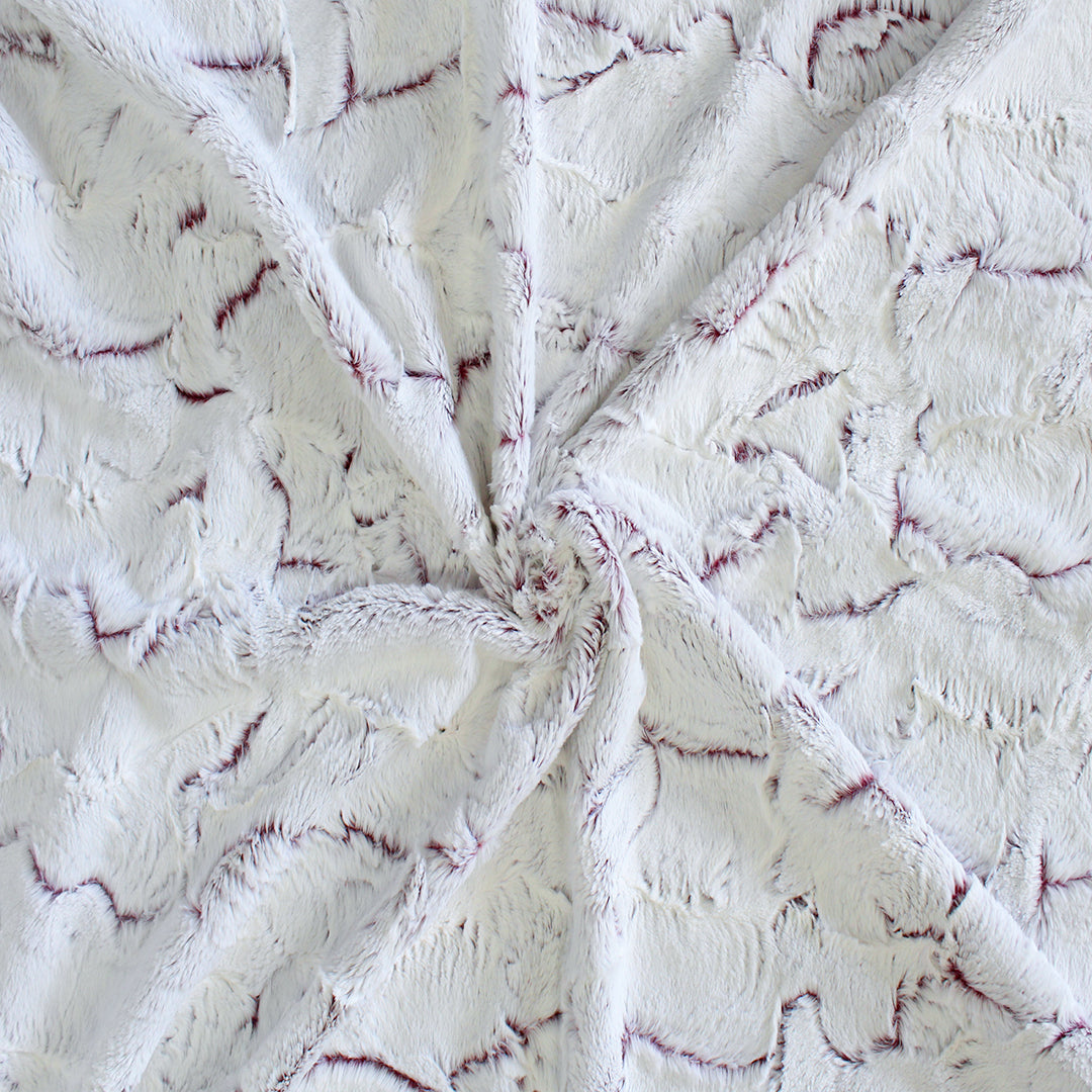 Hello Doggie Whisper Fuchsia Dog Blanket