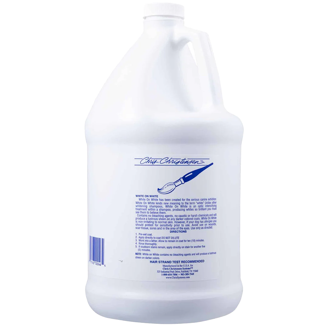 White on White Shampoo Gallon by Chris Christensen