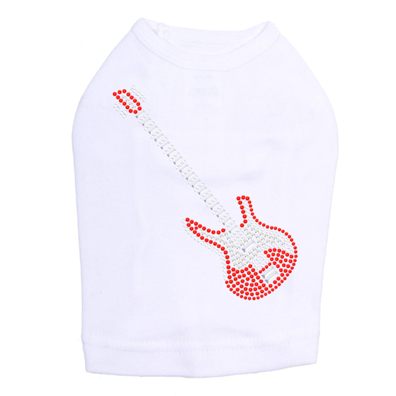 Guitar (Red Austrian crystal) - Dog Tank
